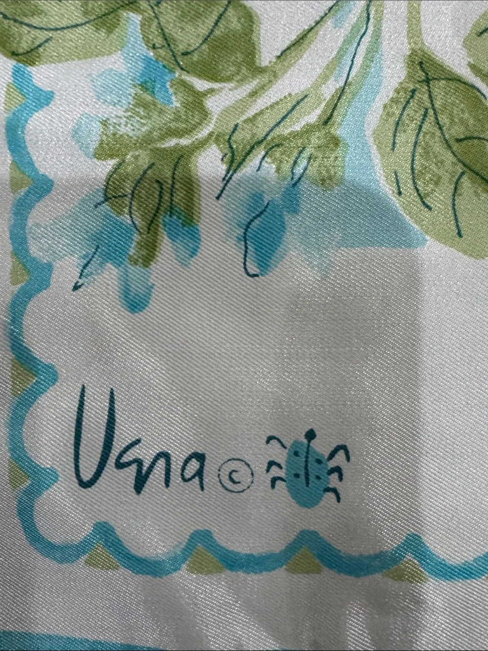 N/A blue floral